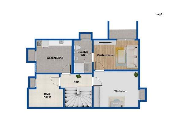 Grundriss Untergeschoss