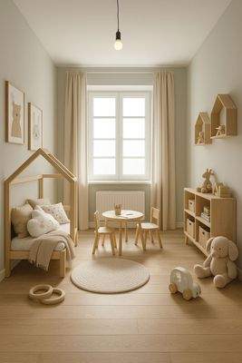 3D-Rendering Kinderzimmer