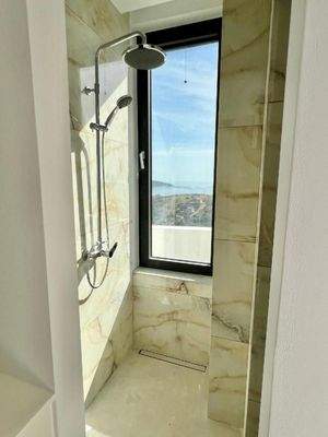 Kreta, Schisma Eloundas: Villa mit 3 Schlafzimmern und Pool bietet einen atemberaubenden Meerblick auf Elounda