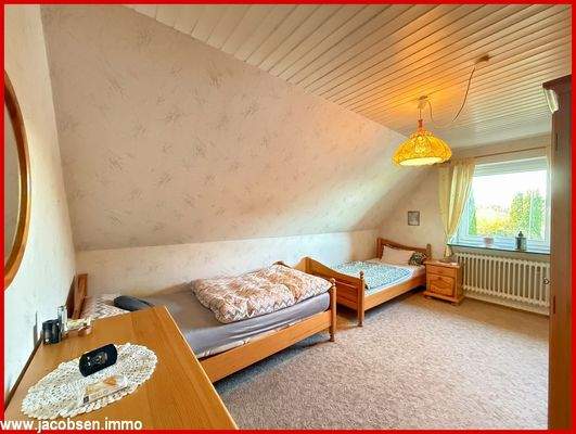 Schlafzimmer im Dachgeschoss