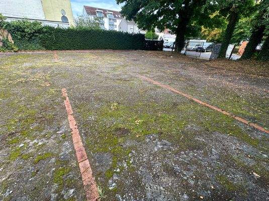 Markierte Stellplätze