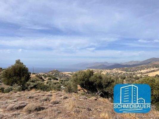 Kreta, Triopetra: Atemberaubendes Grundstück mit Baugenehmigung zu verkaufen