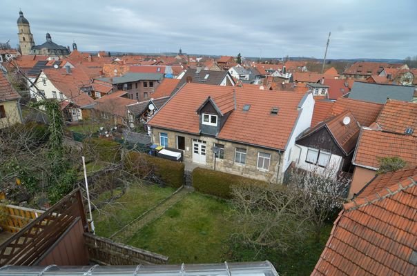 Blick von der Dachloggia