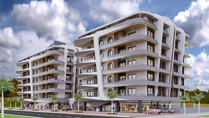 Properties in an Elegant Residential Complex in Gazipasa Antalya