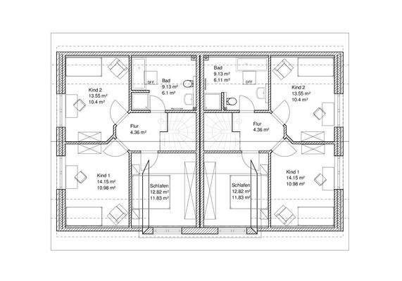 Grundriss Dachgeschoss