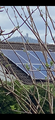 Blick auf Drachenfels