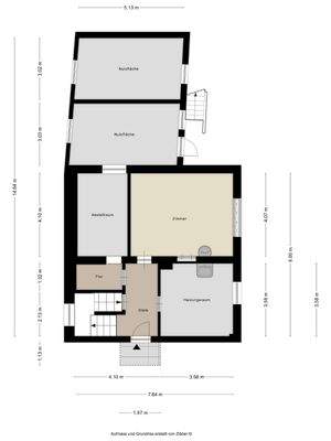 Grundriss Erdgeschoss Haus 2