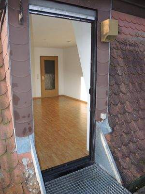 Balkonzugang aus Wohnzimmer