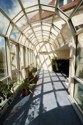 Verbindung Haus A und B