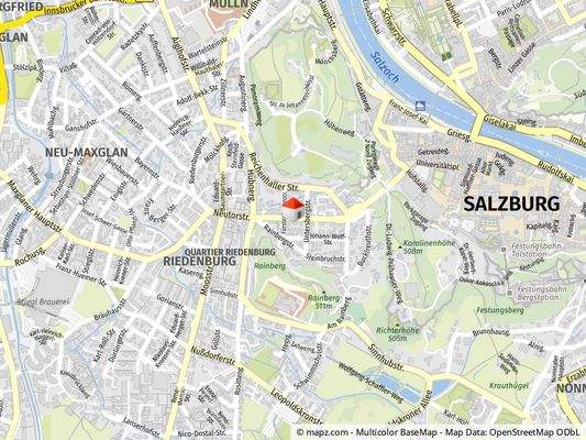 Geolyzer Kartenausschnitt