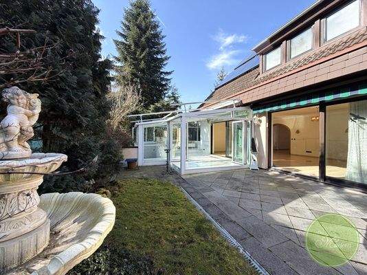 Ansicht Wintergarten ... 