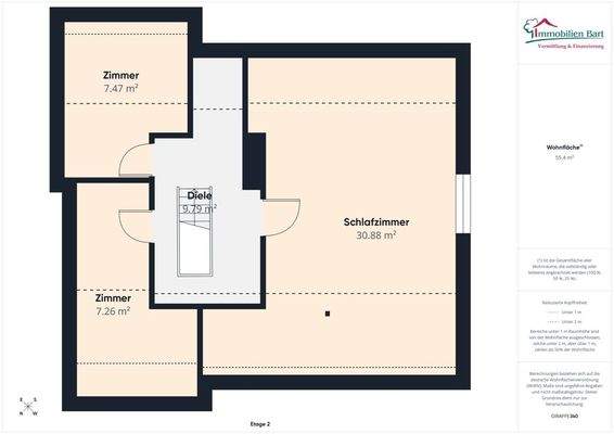 Grundriss Dachgeschoss