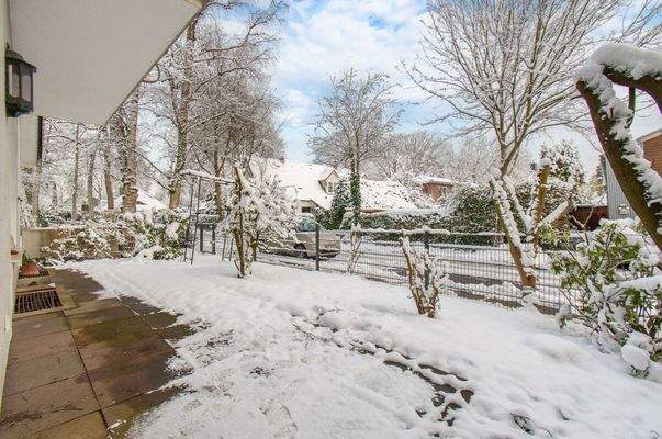 Ruhiger Gartenbereich in Westausrichtung mit Sondernutzungsrecht