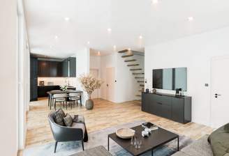 Wohn-/Essbereich Visualisiert