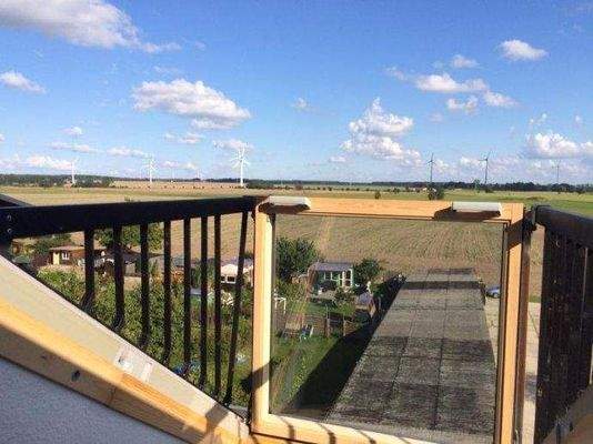 Dachfenster wird zu Austritt