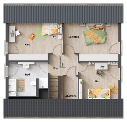 03 Grundriss-Einfamilienhaus-M