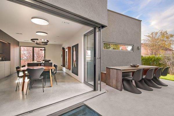 Nahtloser Übergang zum Garten