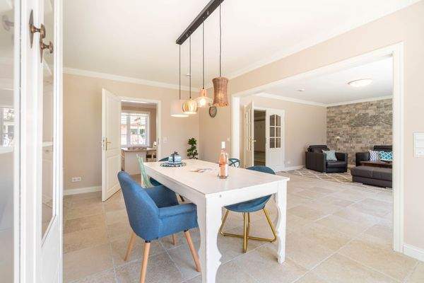 Eßzimmer im Erdgeschoß