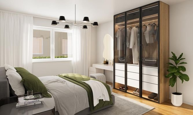 Schlafzimmer W1 EG
