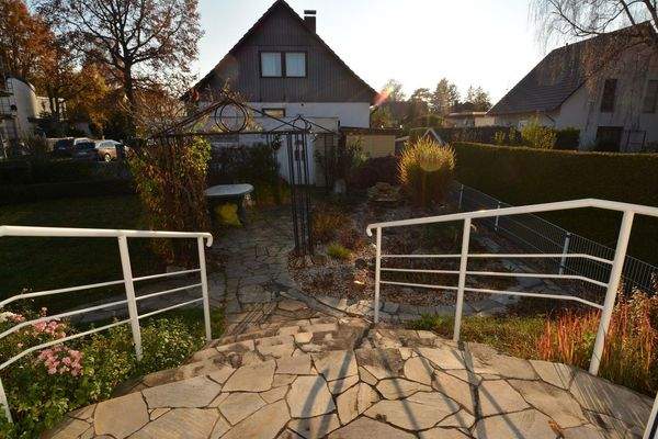 Treppe in den Garten