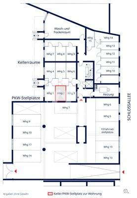  Kellerraum zu Wohnung 2 EG links