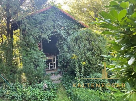 Laube im Garten