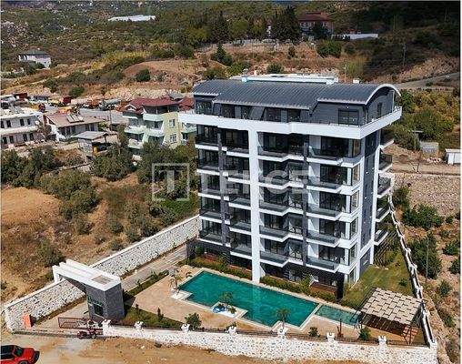 City and Nature View Apartments in Alanya Demirtaş