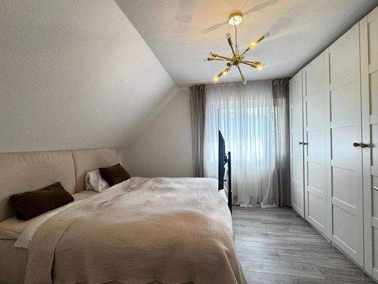 Teilansicht Schlafzimmer