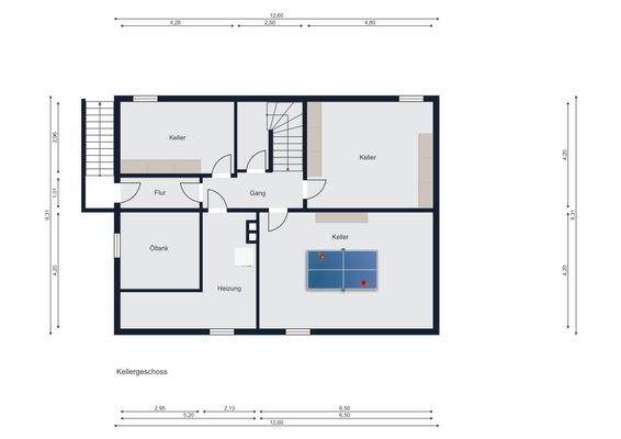 Grundriss Kellergeschoss
