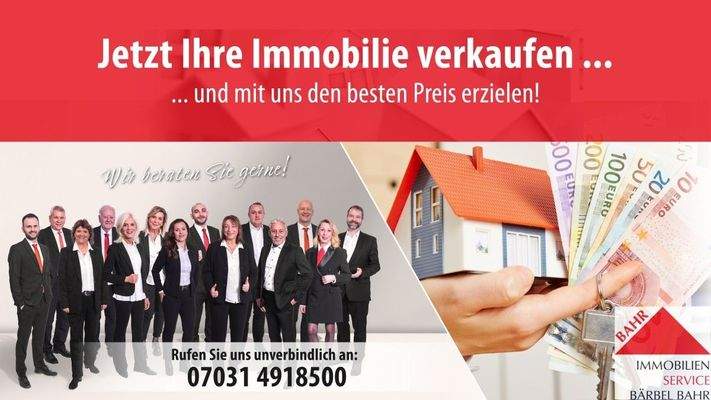 Jetzt Ihre Immobilie verkaufen