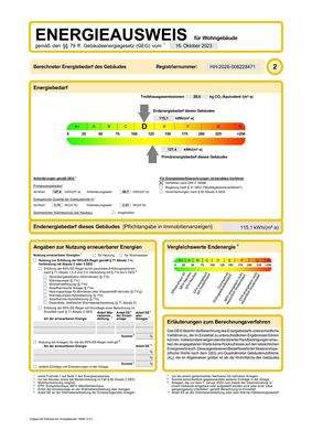 Energieausweis Seite 2