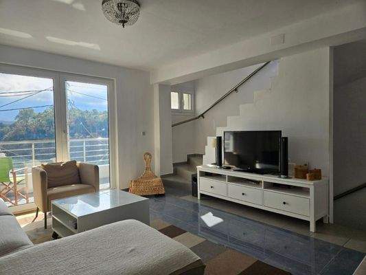 Kreta, Sisi: Wohnung im Zentrum mit fantastischem Meerblick zu verkaufen