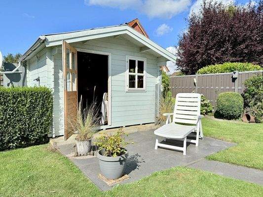 Gartenhaus in Holzbauweise