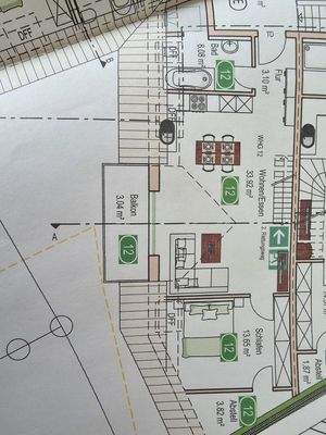 1.DG Balkon auf Süd 6qm gross
