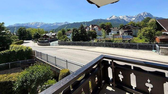 Ausblick Balkon Süd-West
