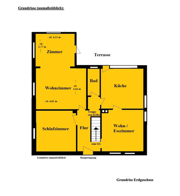 Grundriss Erdgeschoss 