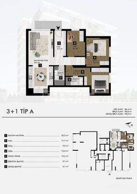Spacious New Apartments Near the Main Road in İzmir