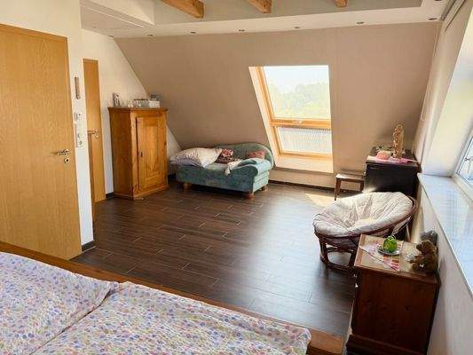 Schlafzimmer im Dachgeschoss