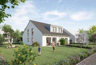 Beispiel Hausansicht Gartenseite