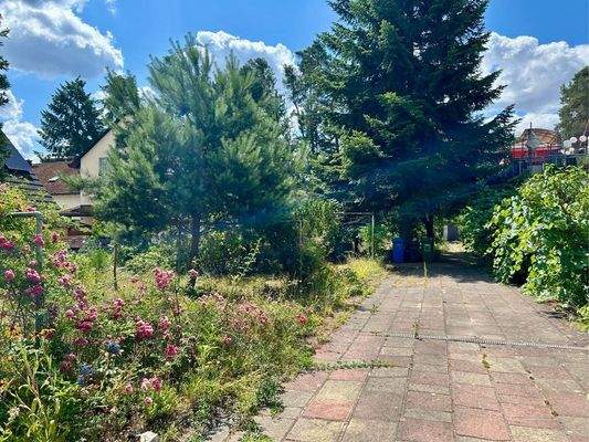 Zufahrt zum Wohnhaus