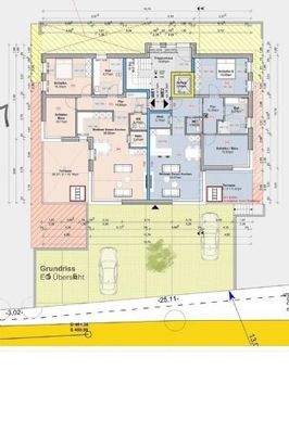 Bauzeichnung , sschnitt EG 22