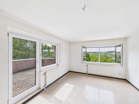 Wohnzimmer Zugang Terrasse