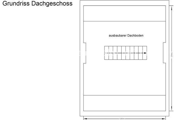 Grundriss Dachgeschoss