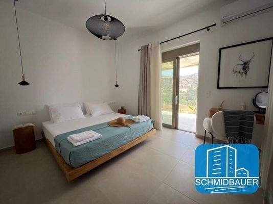 Kreta, Sivas: Moderne Villa umgeben von Olivenbäumen zum Verkauf