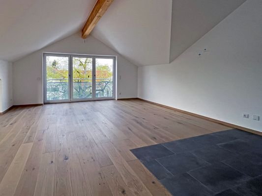 42 m² Kochen und Essen mit Blick in die alte Linde