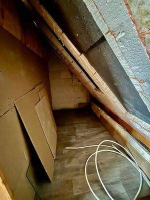 DG, Raum 1, später mit Gaube