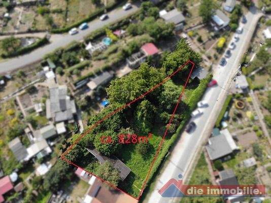 Blick auf das Grundstück – großzügige Fläche für Ihr zukünftiges Zuhause