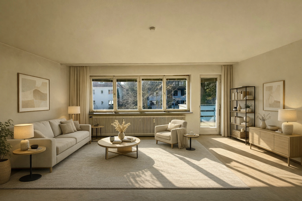 Visualisierung Wohnzimmer