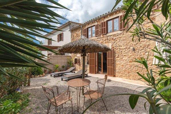 Vorhof beim Gästeapartment