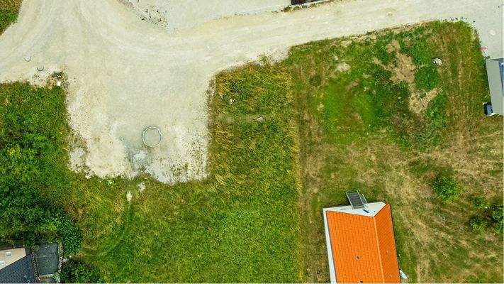 Baugrundstück 3 Doppelhaus Draufsicht